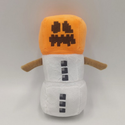 Minecraft Animal Plush Toy Kids Plushies Toy 18cm Snow Golem Kids Gift