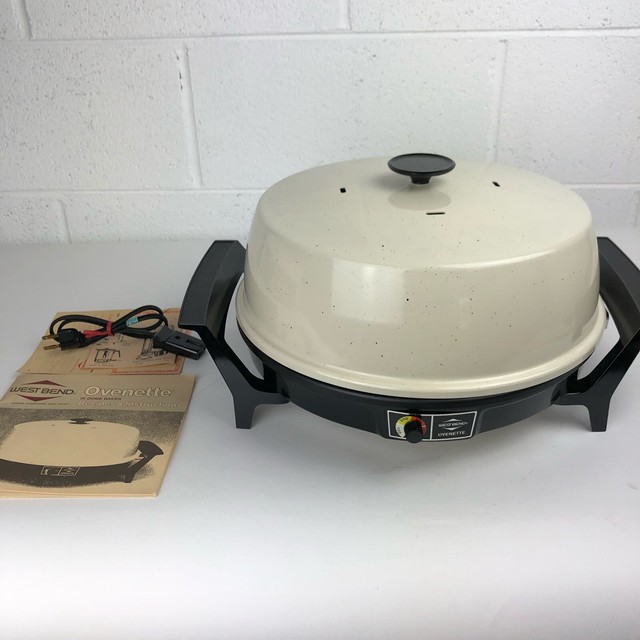Vintage West Bend Electric Skillet Dome Baker Large NEW NOS