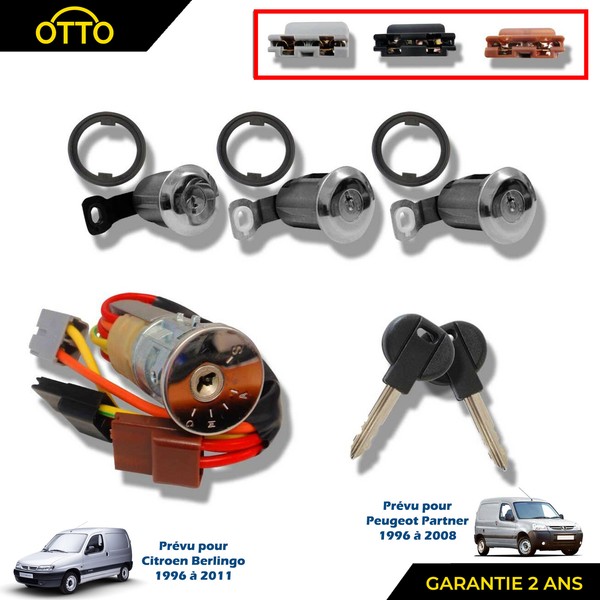 Lenkradschloss Zylinder TüRschloss Berlingo Partner 96244156 4162H9-image