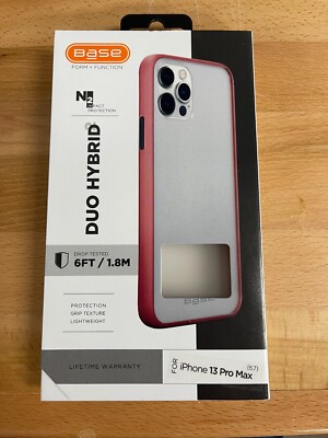 Base Duo Hybrid Protective Phone Case for iPhone 13 Pro Max