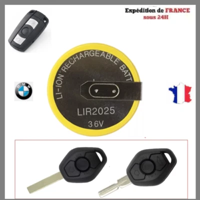 1X Pile Batterie Clé / Clef Bmw E38 E39 E46 E53 E60 E61 E83 E90 E91 X3 X5 Z3 Z4