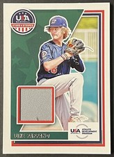 2022 PANINI USA STARS & STRIPES Luke Pappano JERSEY/PATCH BASEBALL USAM-LP
