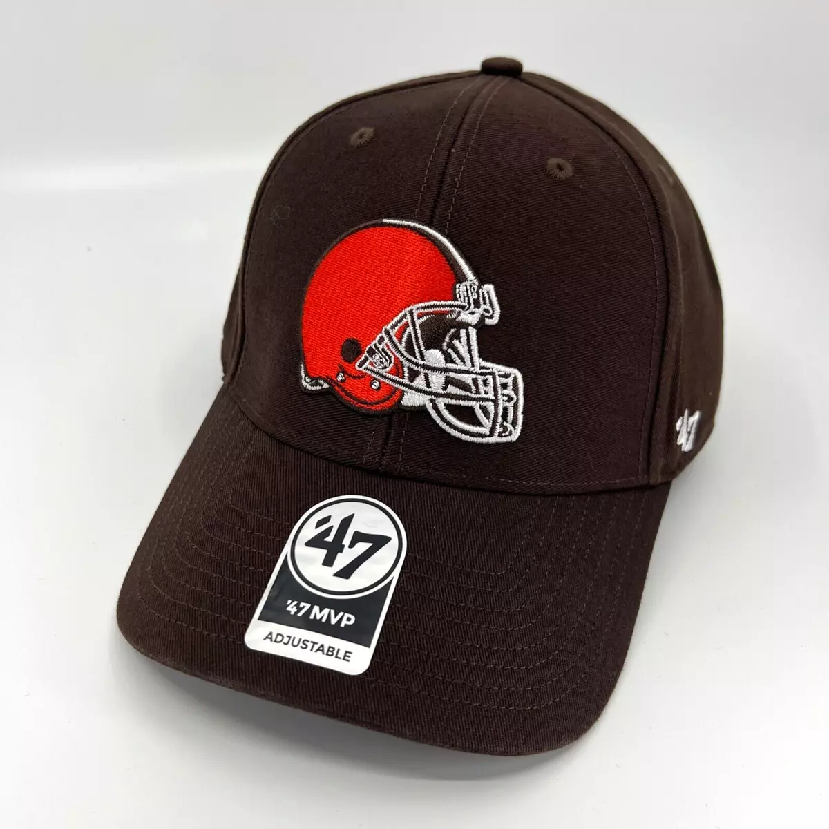 NEW '47 Cleveland Browns Hat Mens One Size Brown Strap Baseball Cap NFL  Sports