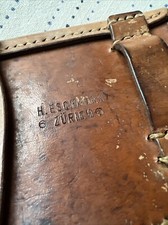 Vintage Swiss Military Ammunition Pouch By H. Eschmann Of Zurich