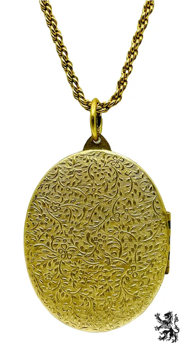 Double photo cheap locket necklace