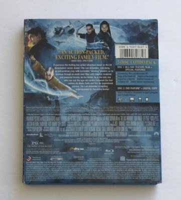 The Last Airbender (Blu-ray/DVD, 2010, 2-Disc Set) With