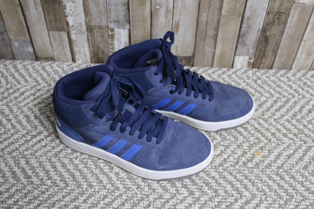 adidas Hoops 2.0 Mid Shoes Dark Blue Kids Unisex Size US 6 for sale online  | eBay