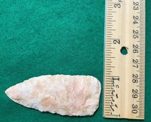 Lance Point 1J22-1 Native Artifact Arrowhead - Picture 4 of 12