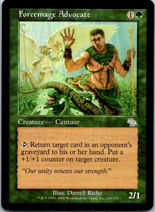Forcemage Advocate Magic The Gathering Judgment Near Mint