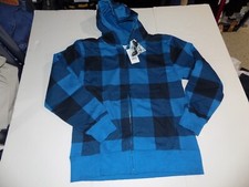 COUNTER INTELLIGENCE FRONT ZIPPED HOODED SWEATSHIRT BOYS SIZE MED 10/12 NWT