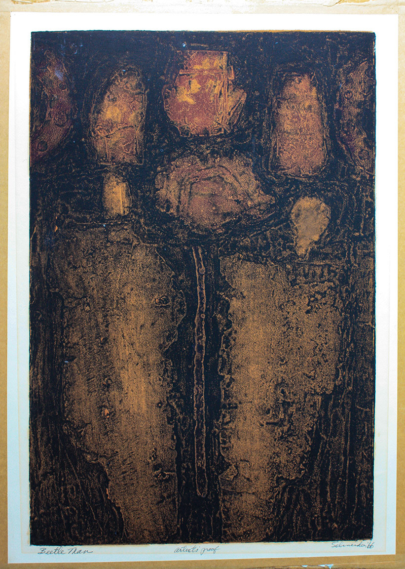 Lorraine Schneider, creator of 'Primer' - abstract print