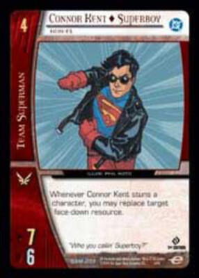 VS System: Connor Kent  Superboy, Kon-El [Played] VS: DC Superman Man of Steel T