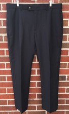 NWT PERRY ELLIS PORTFOLIO MEN'S TRAVEL-LUXE NO IRON PANTS BLACK 38 x 29