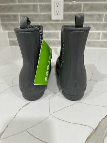 Crocs Freesail Chelsea Boots. Women Size 4. Color Grey. Brand New - Picture 6 of 9