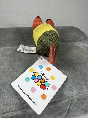 Disney Nick Wilde Mini Plush Tsum Tsum - Zootopia- NEW with Original Tags - Picture 6 of 6