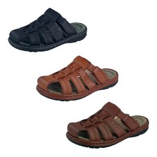 Herren Pantoletten Sandalen Slipper Schlappen Hausschuhe Pantoffeln 2203