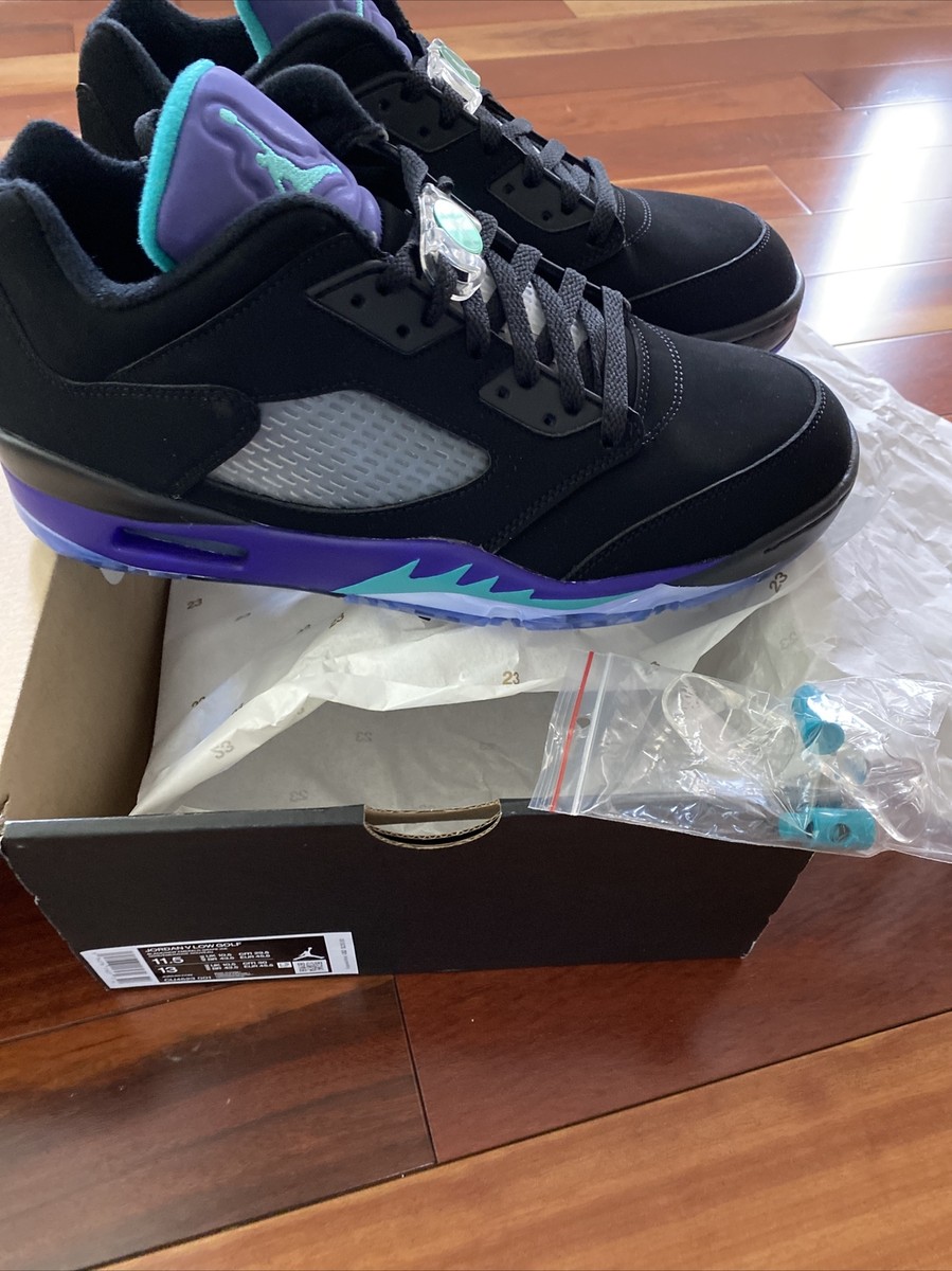 シューズ NIKE - NIKE AIR JORDAN 5 LOW GOLF &quot;Black Grape&quot; Buy Air Jordan 5 Low Golf 'Black Grape' - CU4523 001 | GOAT