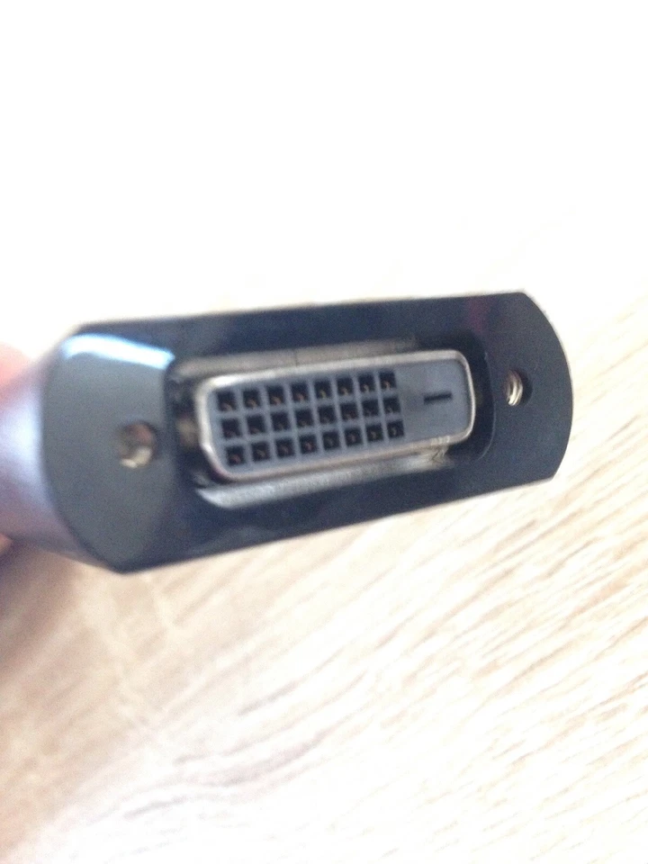 2x Genuine Original HP 752660-001 753744-001 DisplayPort Male to DVI-D Adapter - Image 3 of 4