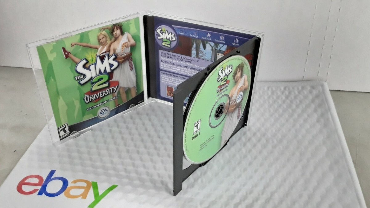 The Sims 2 University PC Game Expansion Pack 2006 Complete The Sims 2 University PC Game Expansion Pack 2006 Complete