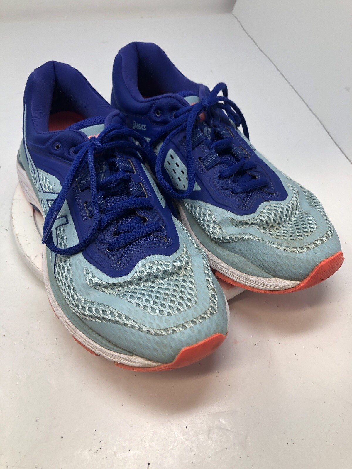 Womens Asics GT 2000 T855N Running Shoes Lace Up Low Top Size Blue