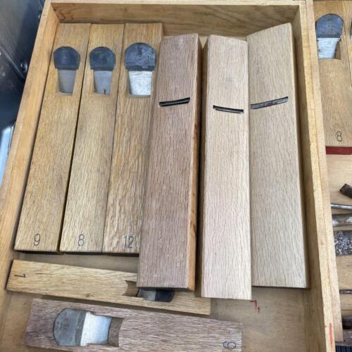 Japanese shipwright's plane sets Sori Kanna Japanese Carpenter Tool 政勝 - Picture 6 of 17