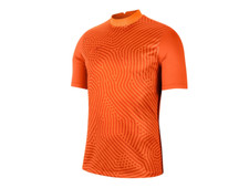 Nike Mens Gardien Short Sleeve Goalkeeper T-Shirt Orange Size Medium