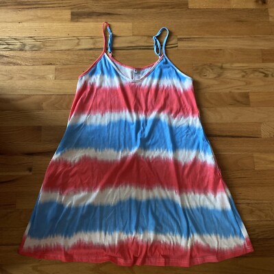 red white and blue midi dress Party Semi-Formal Colorblock Dress Red White V-Neck Mermaid Midi Dress –  Loveiss main image 0