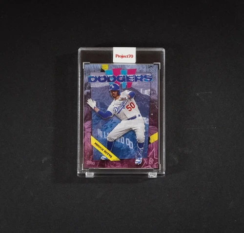 Topps PROJECT 70 1988 Mookie Betts Ben Baller Dodgers Project70 with box