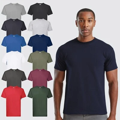 5 PACK Fruit of the Loom Men's Super Premium Short Sleeve T-Shirt Cotton T Shirt - Image 1 of 4