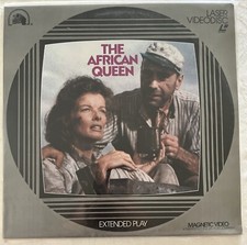 THE AFRICAN QUEEN Laserdisc LD VERY GOOD CONDITION GREAT FILM W/BOGART HEPBURN