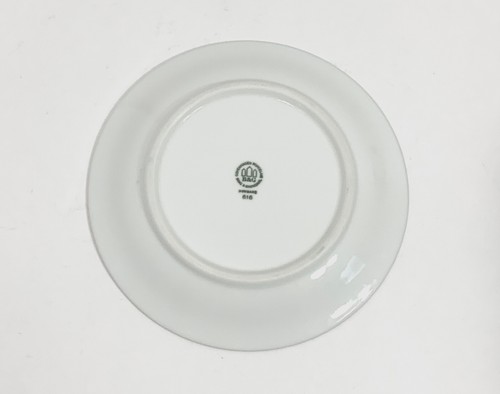 5x Bing & Grondahl Ballerina 616 Gold Rim Blue Dessert Plates 17,5 cm - Picture 10 of 12