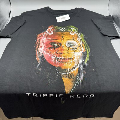 Trippie Redd 1400 Black T-Shirt MEDIUM Hiphop Rap Licensed NEW