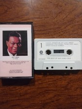 Nat King Cole - The Best Of Nat King Cole Cassette - Capitol Records