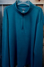 NWOT     GREG NORMAN     Quarter Zip Pullover Super Soft Comfort Fabric XL