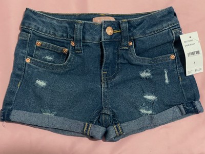 Girls BCBG denim shorts 4T NEW WITH TAG 