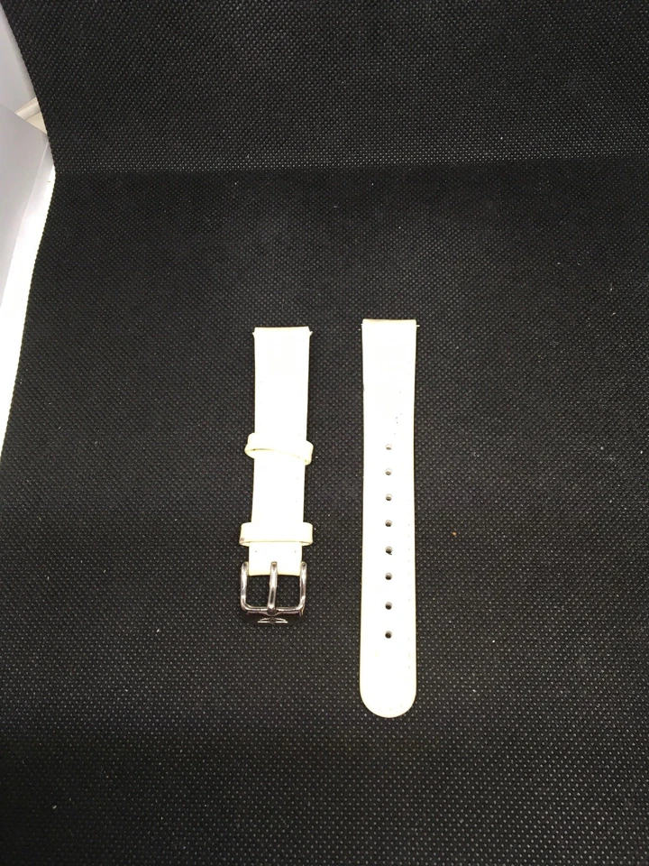 Correa de reloj pulsera de cuero blanca Invicta 17 mm I504 Foto 2 de 4