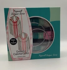 Pepperell Designer Series Dream Catcher Kit makes 2 Craft Projects