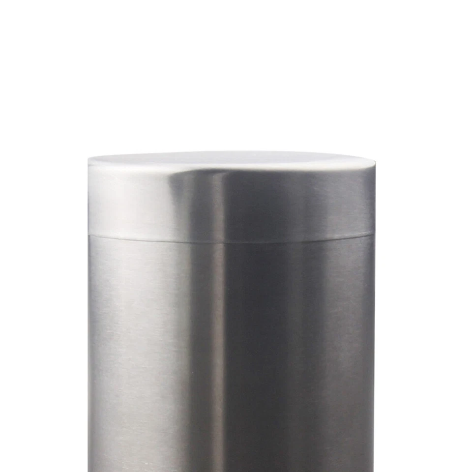 Contenedor de almacenamiento de café tarro de café hermético caja de lata de metal latas de té té suelto Foto 3 de 4