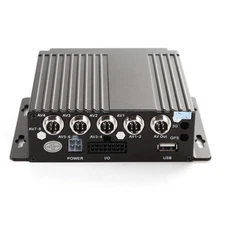 Mini 4CH Car Vehicle AHD Mobile DVR Realtime Video/Audio SD Card Remote Control