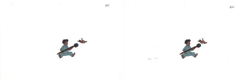 2 Little Nemo Adventures in Slumberland Animation Cels 1989 McCay b8b4142