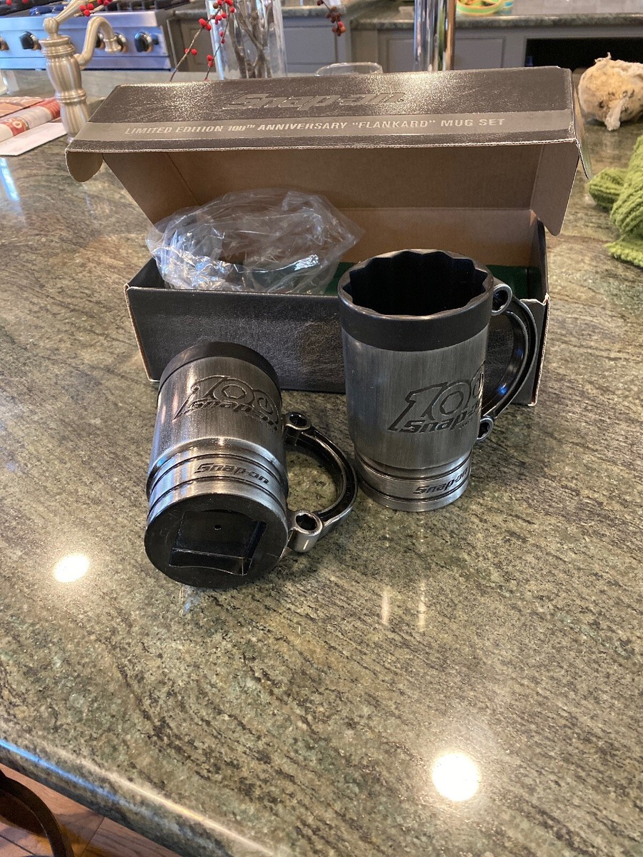 新品  Sna-on スナップオン 100周年 アルミ タンブラー カップ Snap On 100th anniversary flankard mug set made in USA | eBay