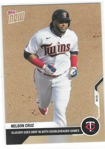 2020 Topps Now 110 Nelson Cruz