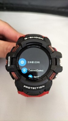 Casio G-SHOCK GSW-H1000-1A4JR Red G-SQUAD PRO Bluetooth Mobile Link GPS Japan