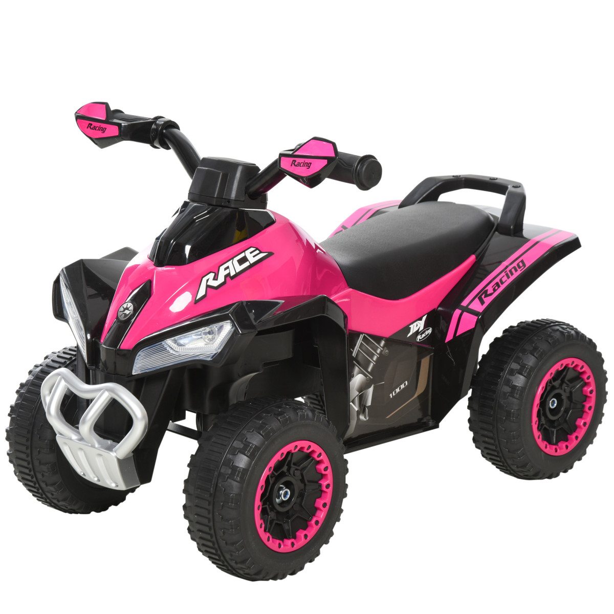 4 Wheel Quad Toddler Ride On Car Foot-To-Floor Sliding Walking Car