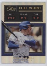 2022 Panini Three and Two Full Count Gold 43/50 Freddie Freeman #FC-6 01lu