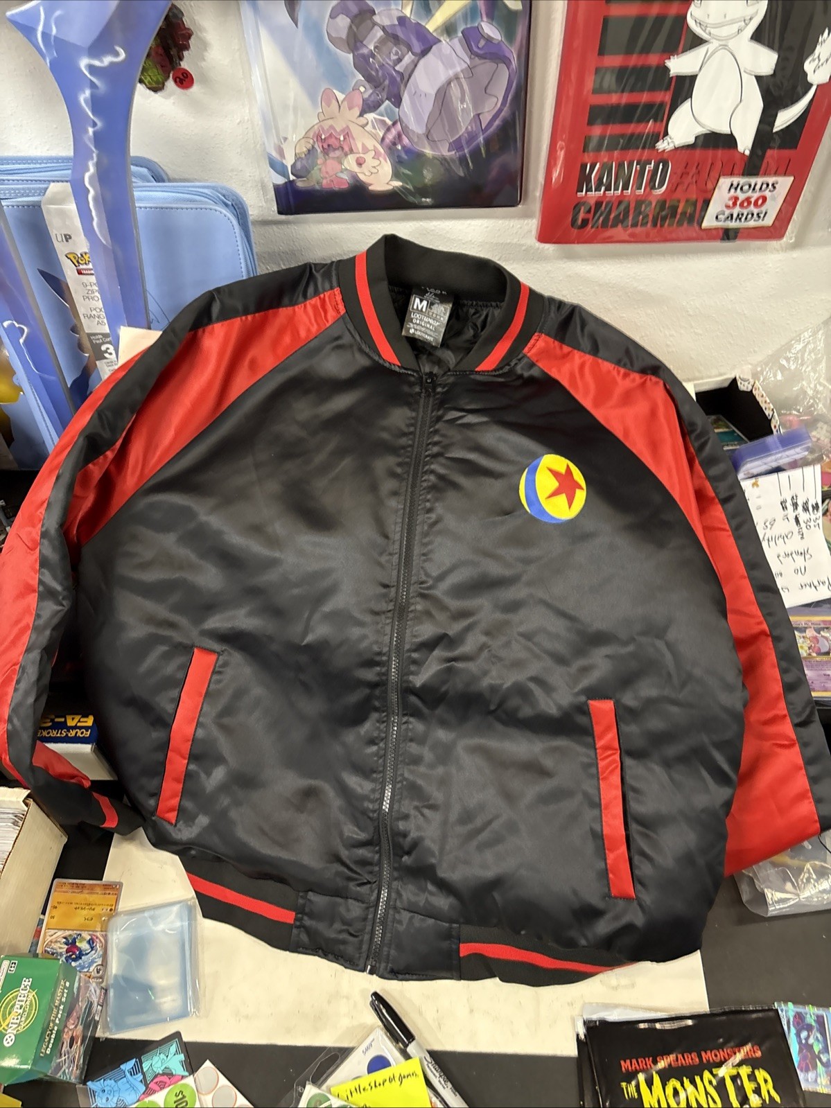 Disney/Pixar Character Bomber Jacket LootCrate Exclusive  Medium