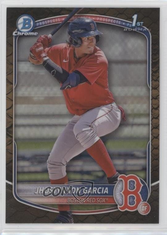 2025 Bowman Chrome Prospects Reptilian Refractor Jhostynxon Garcia #BCP-43