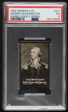 1902 Ogden's 'Guinea Gold' Series C 201-300 Tobacco George Washington PSA 5 11bd