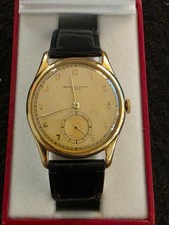 VACHERON CONSTANTIN VINTAGE 1940 18K GOLD 34MM MENS WATCH