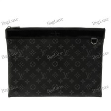 Louis Vuitton Monogram Eclipse Discovery Pochette GM Pre-Loved Bag